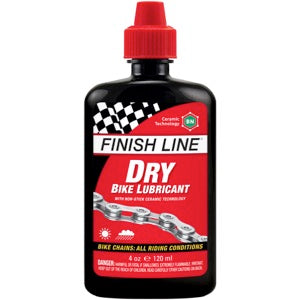 Finish Line DRY Bike Chain Lube - 2 fl oz, Drip