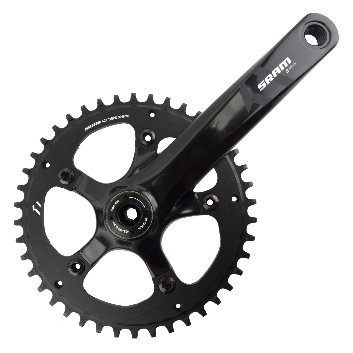 Sram S350-1 Xsync Crankset, BB30