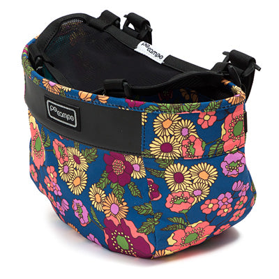 Po Campo Crescent Bike Basket, Meadow