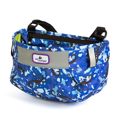 Po Campo Whoosh Basket, Blue Gecko