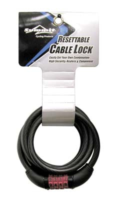 SUMMIT RESETTABLE CABLE LOCK