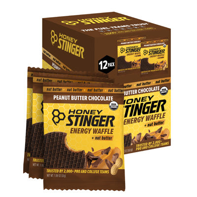 HONEY STINGER ORGANIC WAFFLE PEANUT BUTTER CHOCOLATE