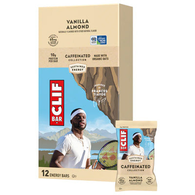 CLIF BAR VANILLA ALMOND WITH CAFFEINE
