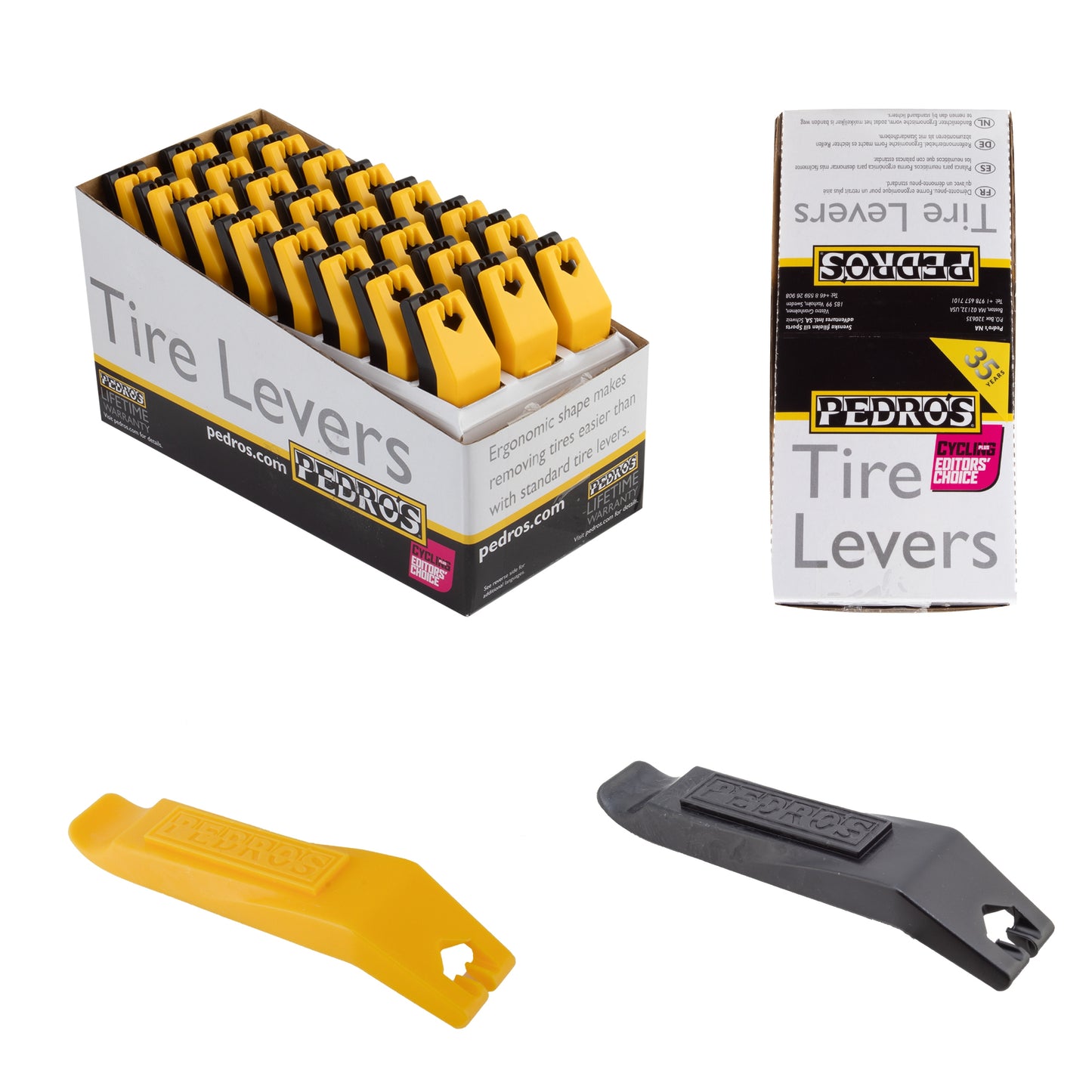 PEDRO'S Anniversary Display Box Tire Levers
