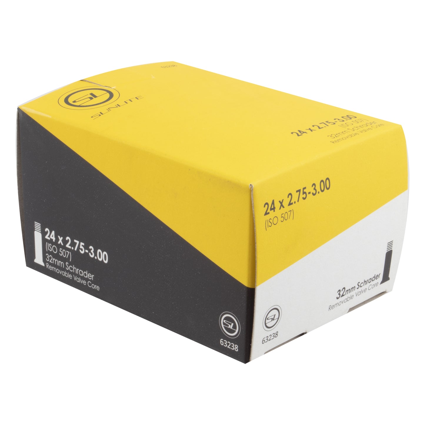 Sunlite Standard Schrader Valve, 24x2.75-3.00