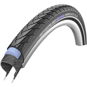 Schwalbe Marathon Plus Tire Clincher Wire Black/Reflective Performance Line