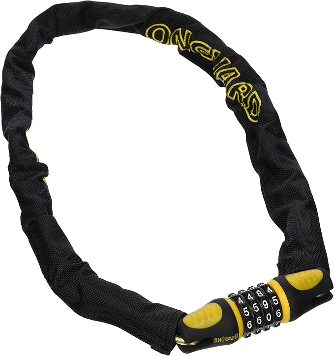 OnGuard Mastiff Chain Lock Combo (75CM X 6MM)