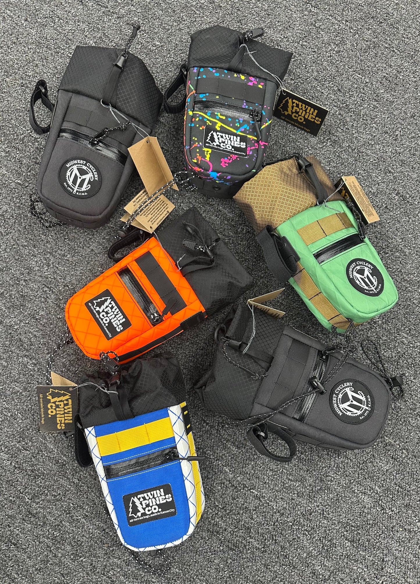 Twin Pines Custom Midwest Cyclery "New Style" Feed Bag