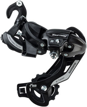 Shimano Tourney RD-TY500 Rear Derailleur - 6,7 Speed, Long Cage, Track Frame Hanger