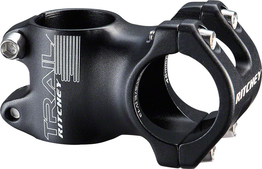 Ritchey Trail Stem - 35 mm 31.8 Clamp +/-0 1 1/8 Alloy Black