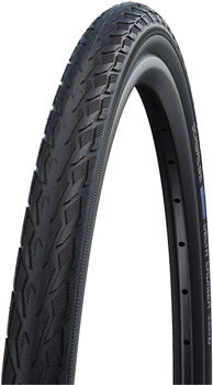Schwalbe Delta Cruiser Plus Tire - 700 x 35, Clincher, Wire, Black/Reflective, Active Line, PunctureGuard, Green Compound, E-25