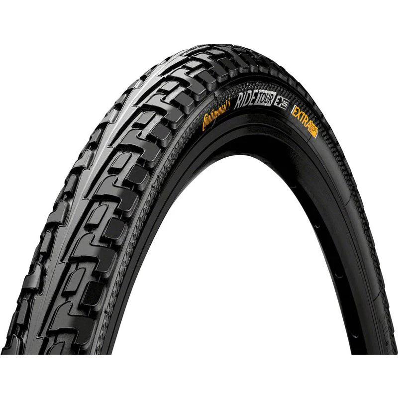 Continental Ride Tour Tire - 700 x 42, Clincher, Wire, Black