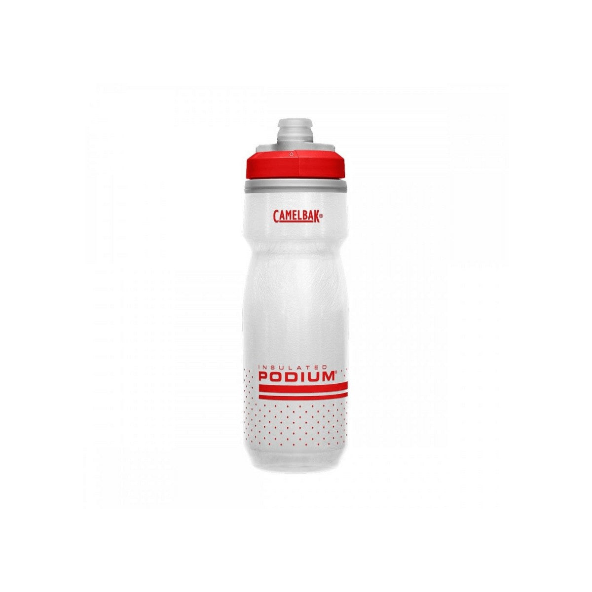 Podium Chill 21oz, Fiery Red/White