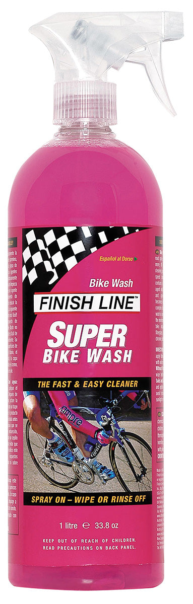 FINISH LINE SUPER BIKE WASH (1-LITER BOTTLE W/SPRAYER)