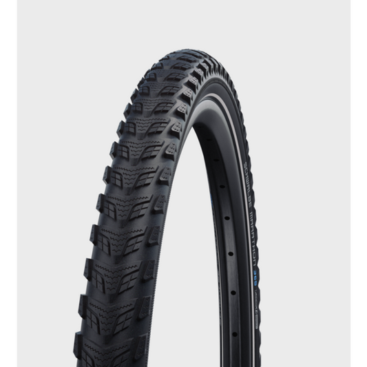 Schwalbe Marathon 365 Tire - 700 x 35, Clincher, Wire, Black/Reflective, Performance Line, GreenGuard, Addix 4Season, E-50