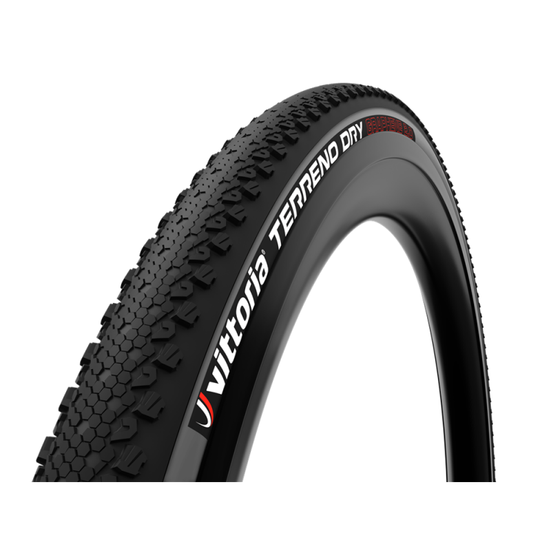 Vittoria Terreno Dry Tire - 700 x 40, Tubeless, Folding, Black/Anthracite