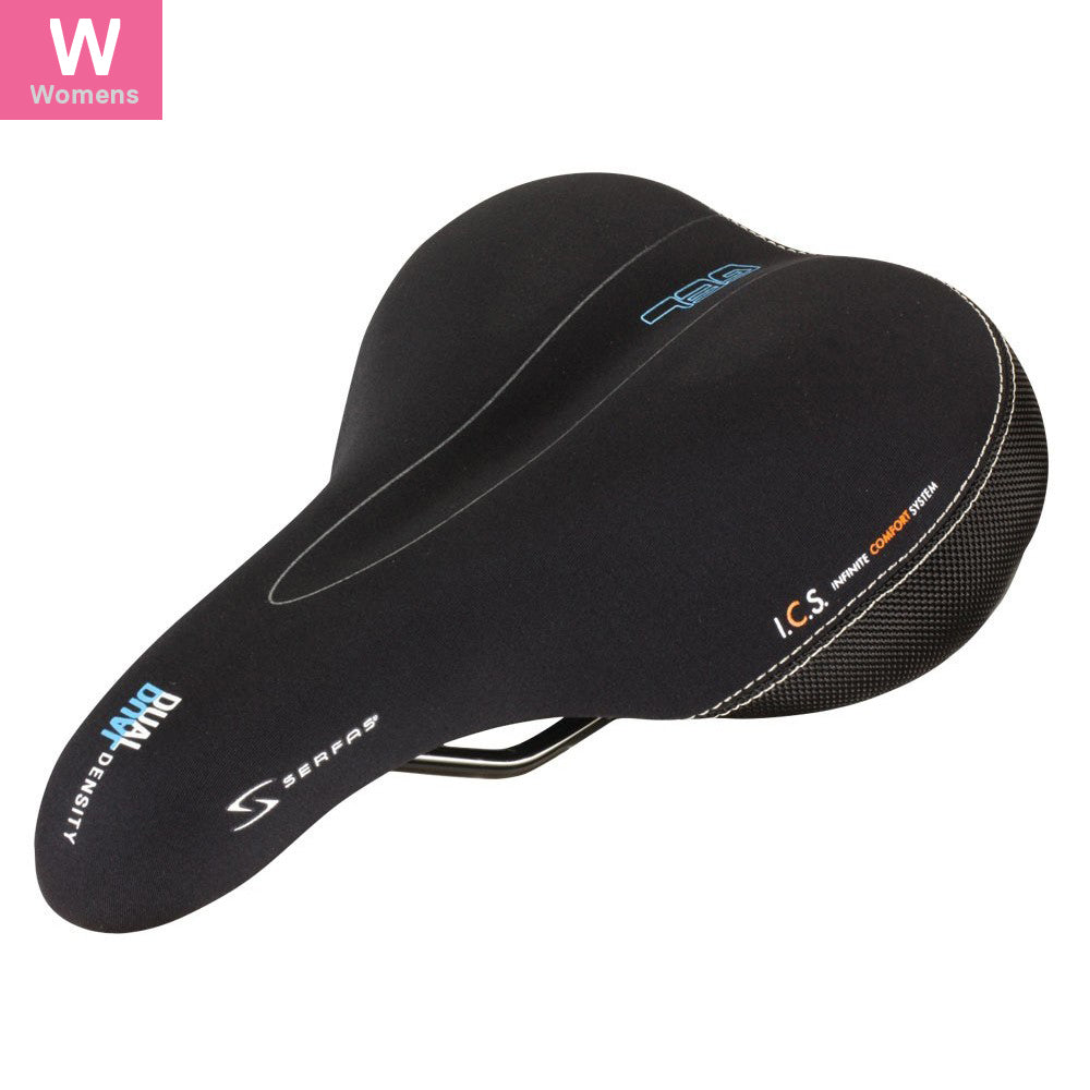 Serfas Dual Density® Women’s Comfort Saddle w/ Lycra Cover DDL-200