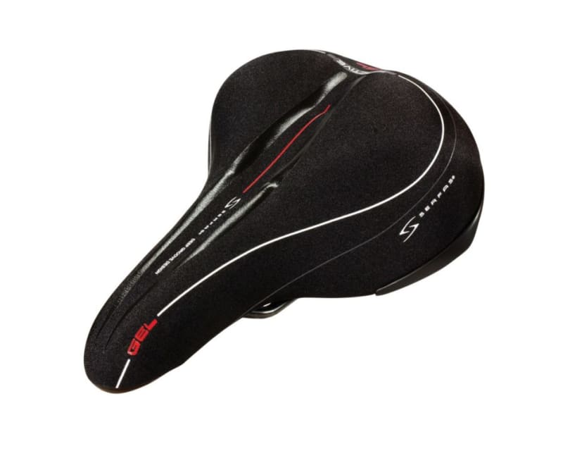 Serfas Reactive Gel Men's Saddle w/ Lycra Cover MSC-226