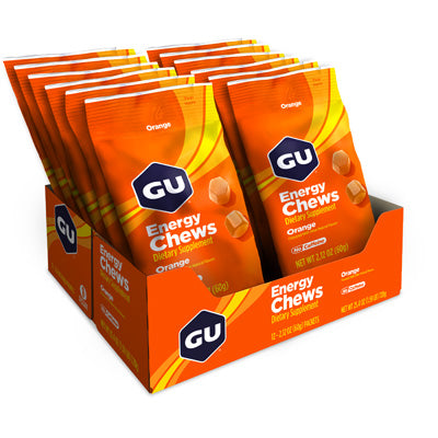 GU ENERGY CHEWS ORANGE