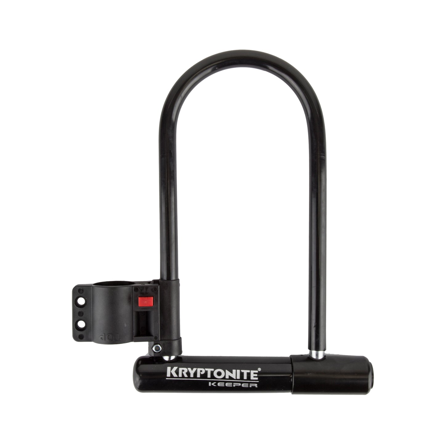 Kryptonite Keeper Standard U-Lock: 4 x 8" 2 Keys and Bracket Included