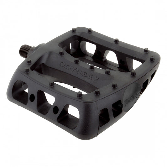 Odyssey Twisted PC Pedals - Platform, Composite/Plastic, 9/16", Black