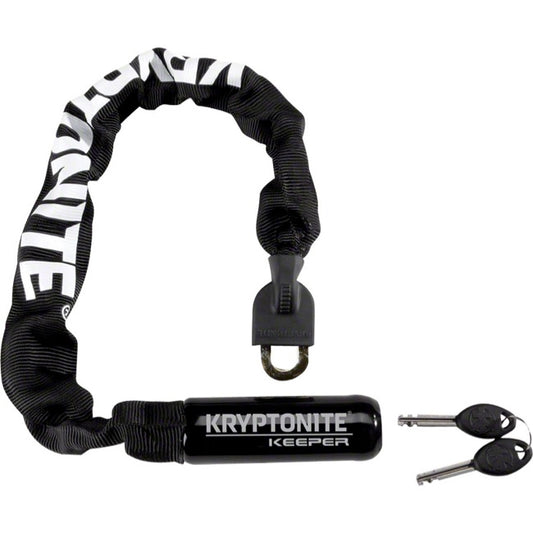 Kryptonite Keeper 785 Integrated Chain Lock - 85cm (2.8') 7mm Keyed Black