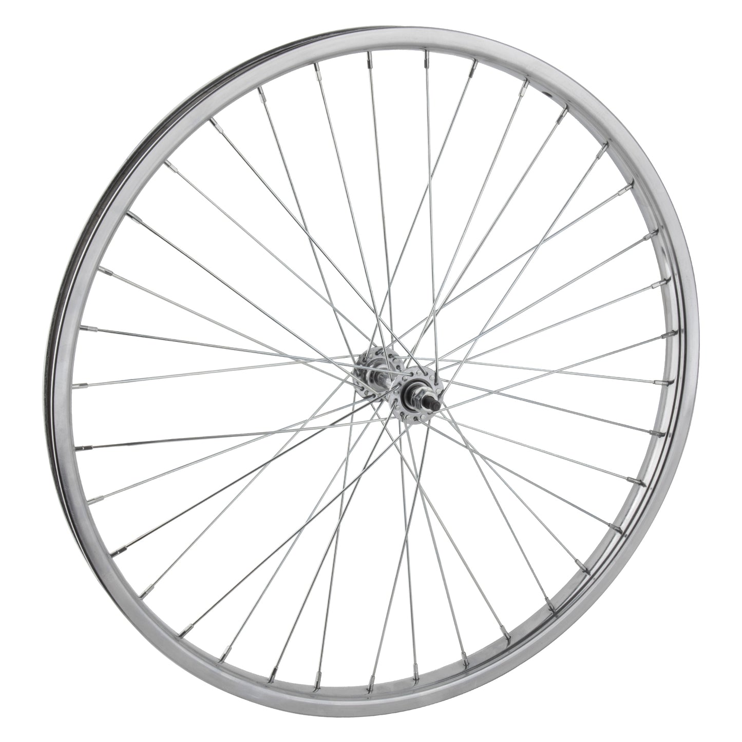 24" Steel Cruiser/Comfort Front Wheel