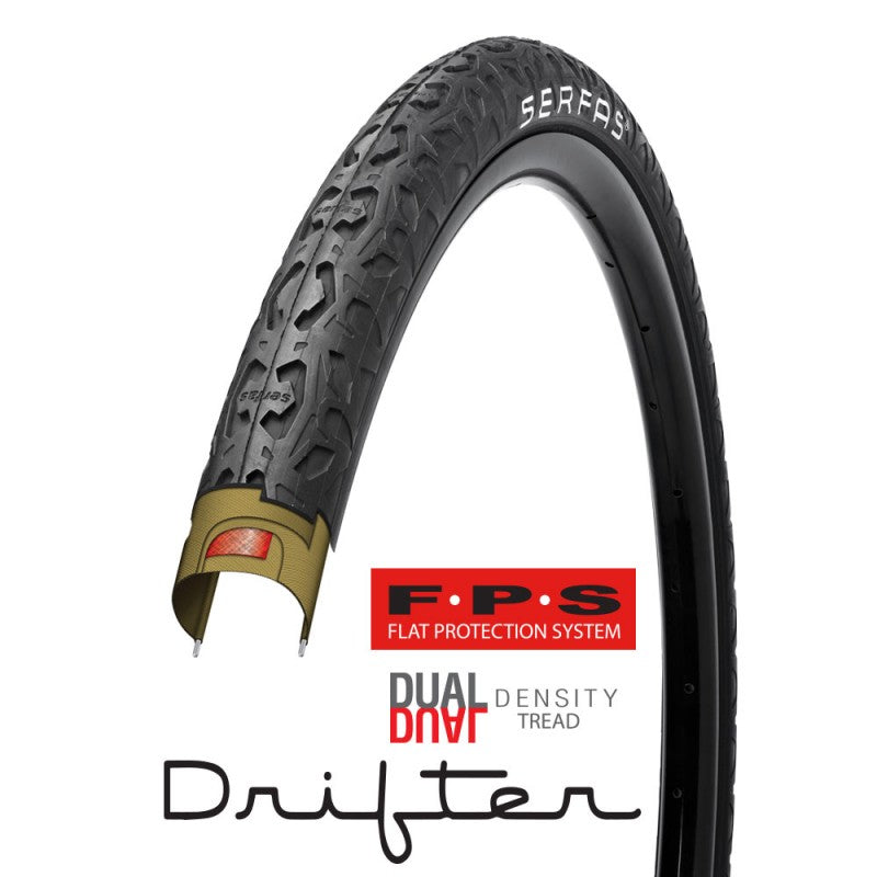 Serfas Tire Drifter City Tire W/Fps- 29 X 2.0