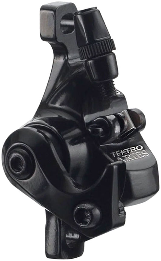Tektro Aries MD-M300 Cable Actuated Mechanical Post Mount Disc Caliper for Long-Pull Levers, Black