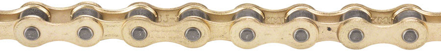 KMC S1 Chain - Single Speed 1/2 x 1/8 112 Links, Gold