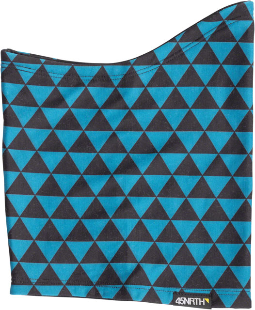 45NRTH Vindkast Reversible Neck Gaiter - Black/multi, One Size