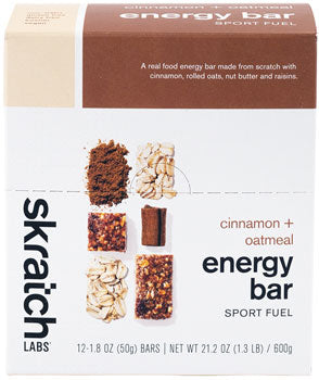 Skratch Labs Energy Bar - Cinnamon/Oatmeal