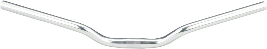MSW 25.4 Urban Cruiser Bar, 618mm Wide, 45mm Rise 24degree Sweep,Silver