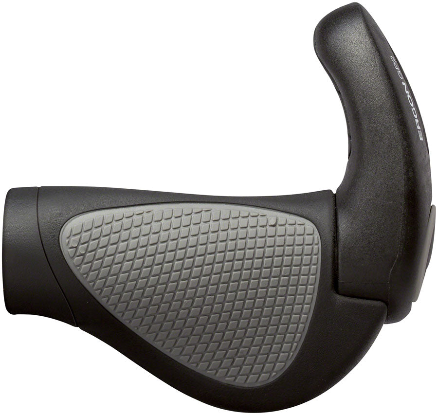 Ergon GP2-L Gripshift Grips - Large, Black/Gray