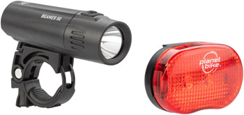 Planet Bike Beamer 80 Headlight and Blinky 3 Taillight Set