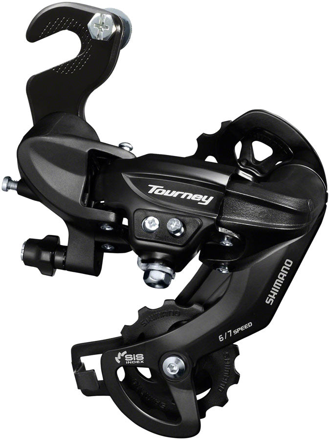 Shimano Tourney RD-TY300-SGS Rear Derailleur - 6/7 Speed Long Cage Black BMX/Track Frame Hanger