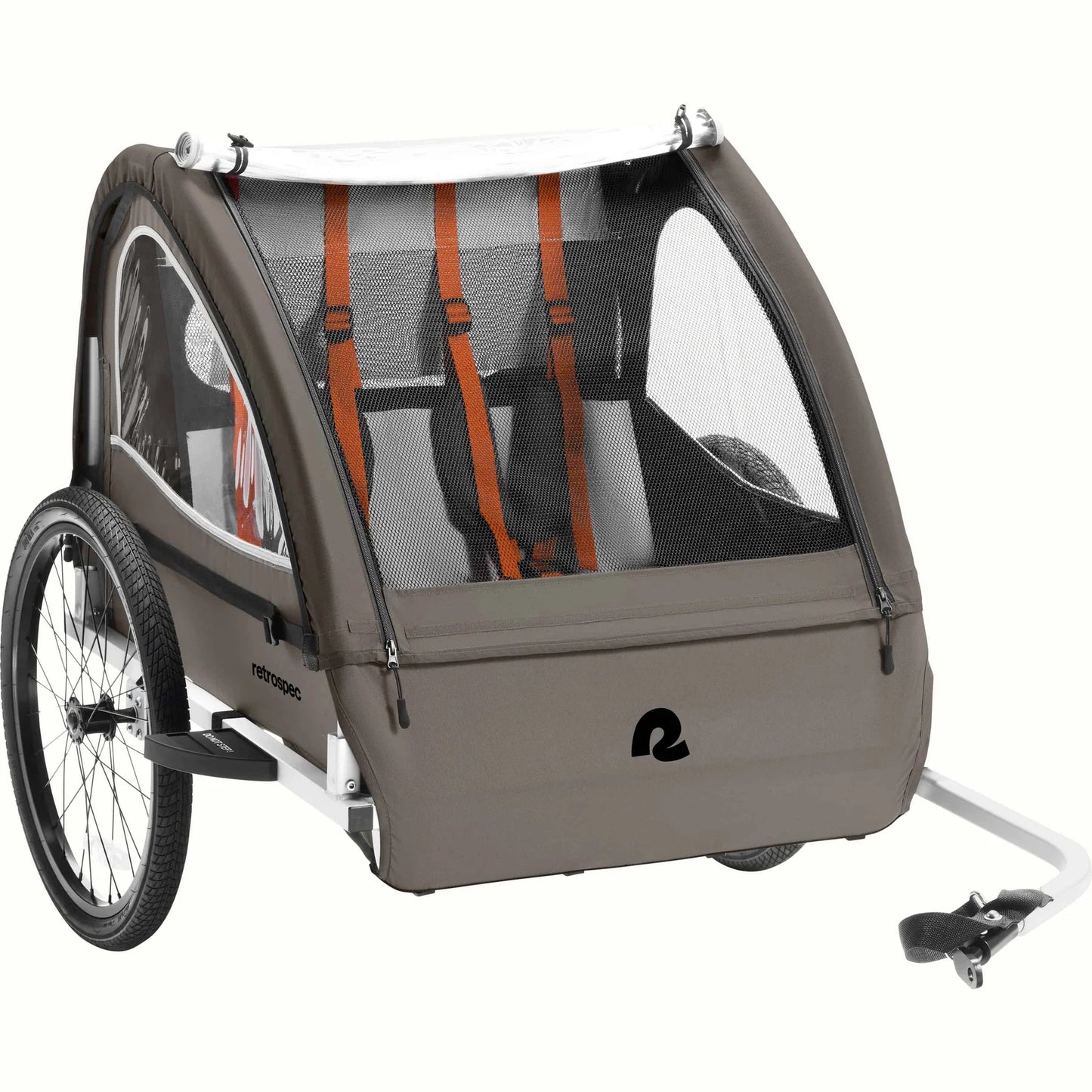 Rover Plus Kids Bike Trailer - Double - Basalt