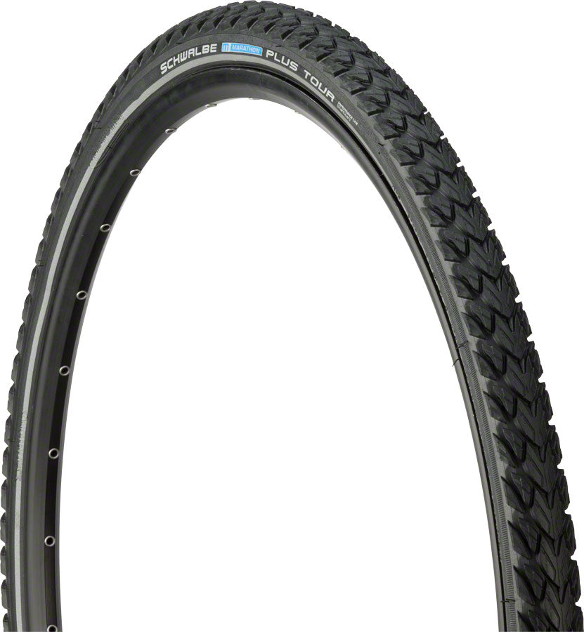 Schwalbe Marathon Plus Tour Tire - 700 x 35 Clincher Wire Black/Reflective Performance Line