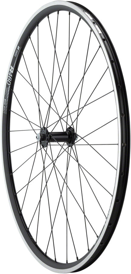 Quality Wheels 105/R460 Front Wheel - 700, QR x 100mm, Rim Brake, Black, Clincher, 32H