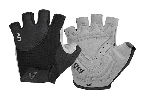 LIV Passion Short Finger Gloves, Black