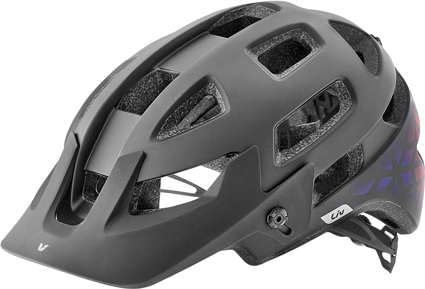 LIV Infinita SX Helmet MIPS LG Matte Black/Gradient Red