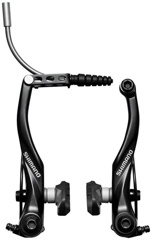 Shimano BR-T4000 Linear Pull V-Brake Hybrid Commuter Bike Brake - Front, Black