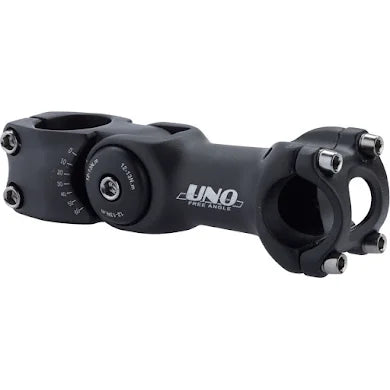 Kalloy 820 Stem - 110mm 25.4 Clamp Adjustable 1 1/8 Aluminum Black