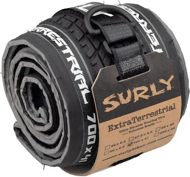 Surly ExtraTerrestrial Tire -, Tubeless, Black/Slate, 60tpi